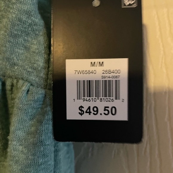 Lucky Brand Women’s Blue Sleeveless Tie Neck Relaxed Cami Top - Size Medium, NWT - Picture 6 of 9